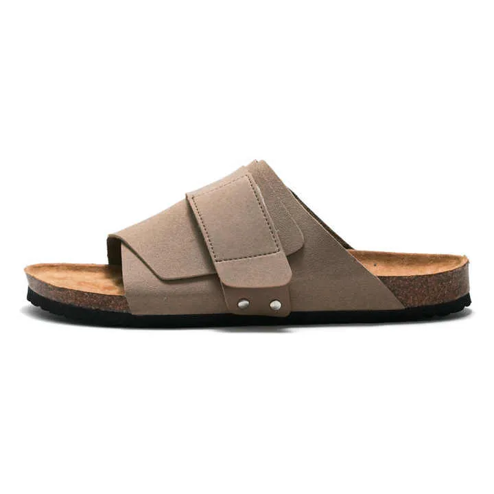 2022 الخريف والشتاء جديد الفلين النعال الرجال . 2022 autumn and winter new cork slippers men's couple