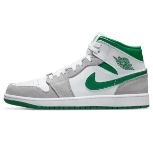 Air Jordan 1 Mid SE 'Grey Pine Green'