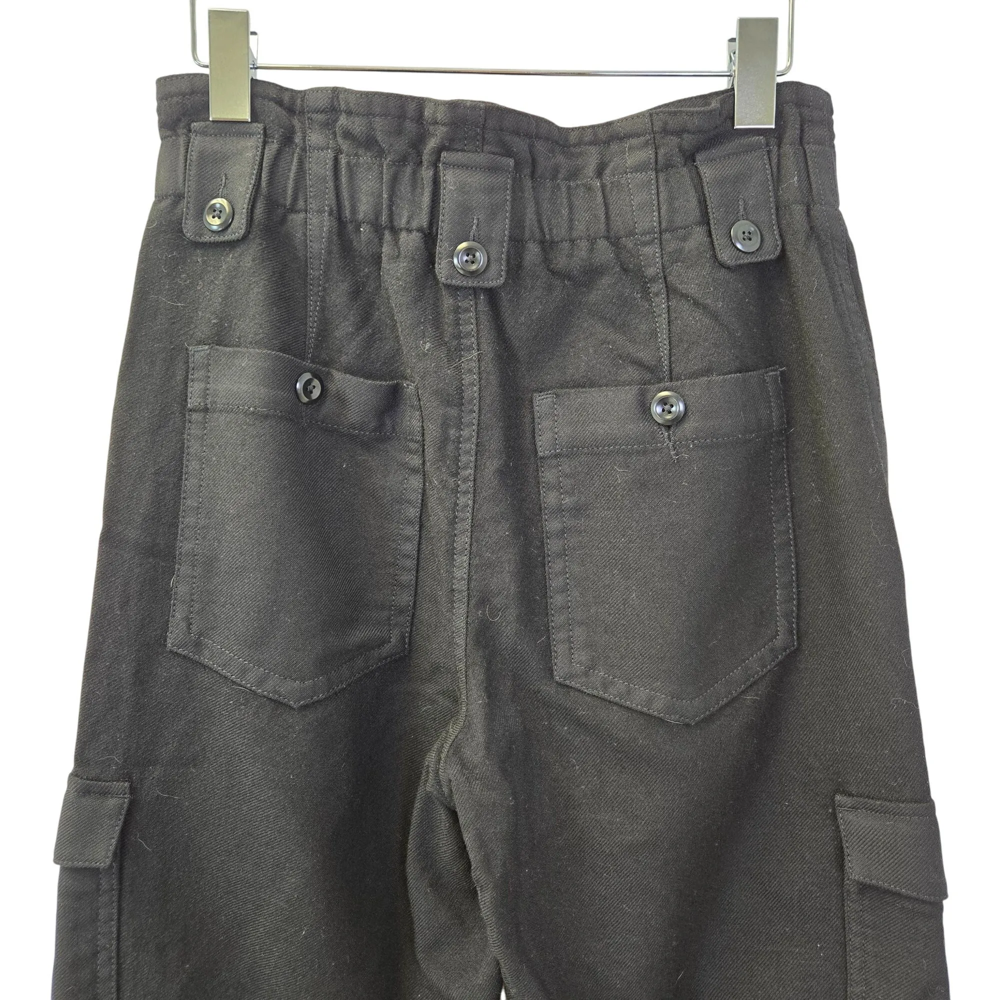Banana Republic Lido Wool High Rise Cargo Pants Size 6 Long