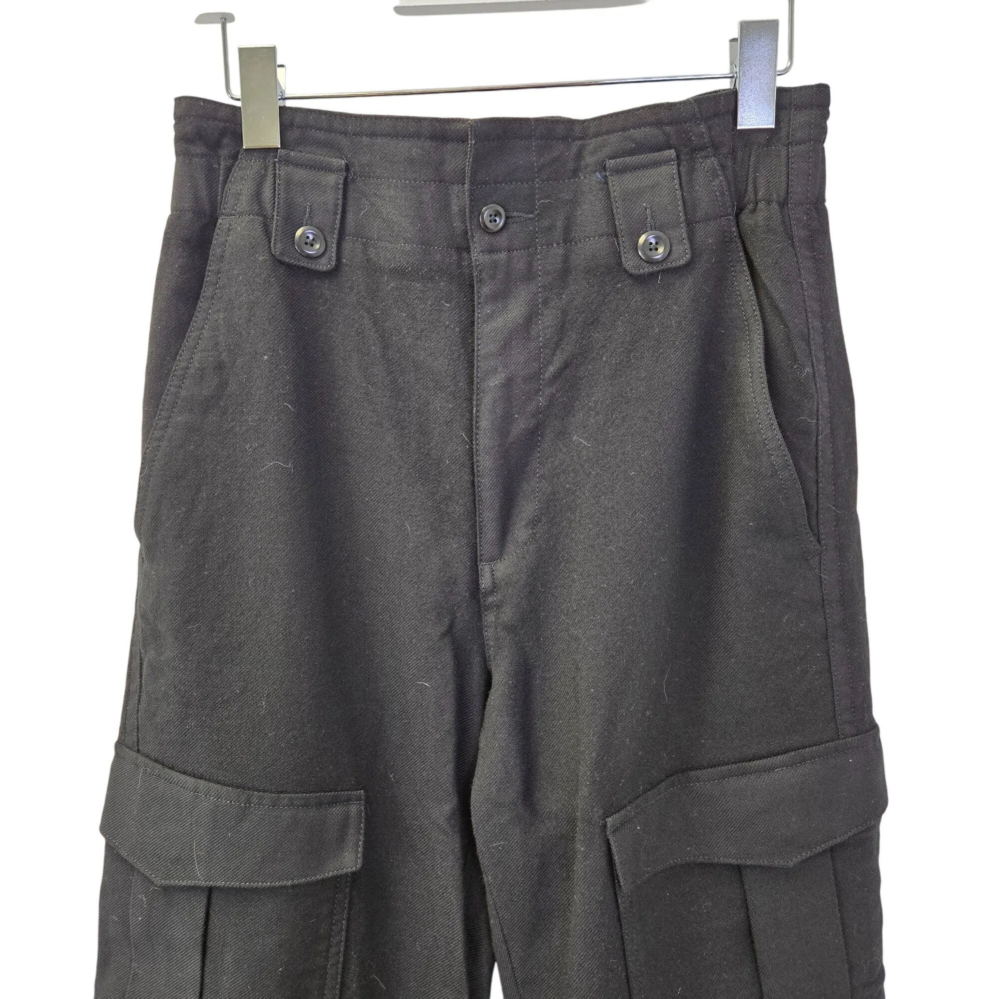Banana Republic Lido Wool High Rise Cargo Pants Size 6 Long