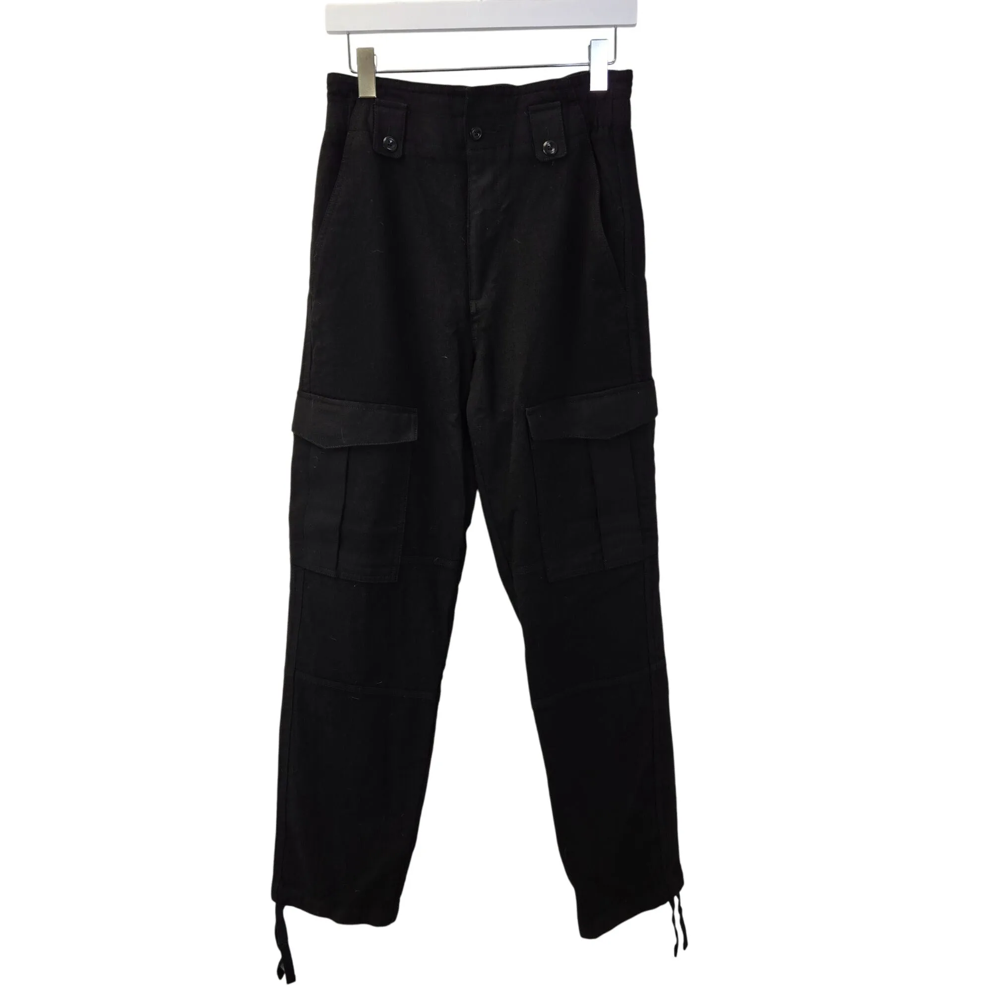 Banana Republic Lido Wool High Rise Cargo Pants Size 6 Long