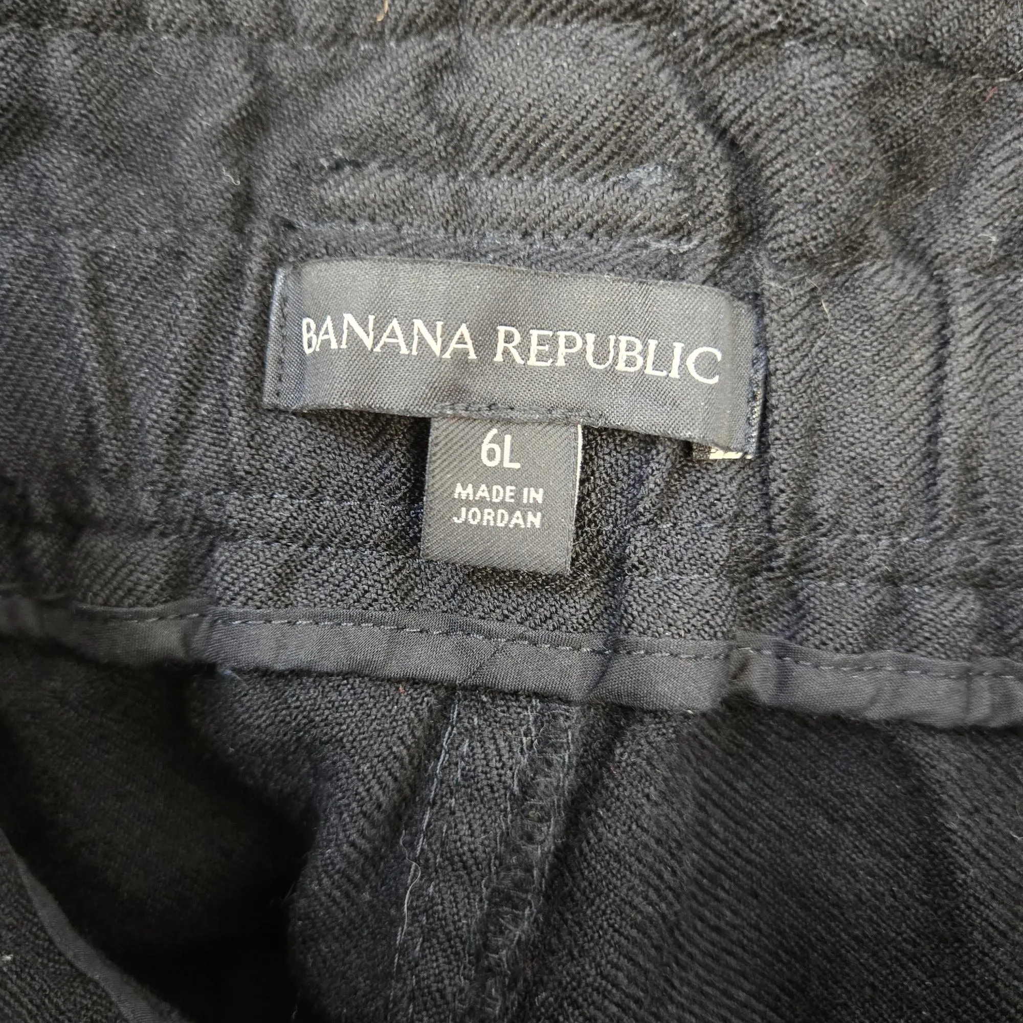 Banana Republic Lido Wool High Rise Cargo Pants Size 6 Long
