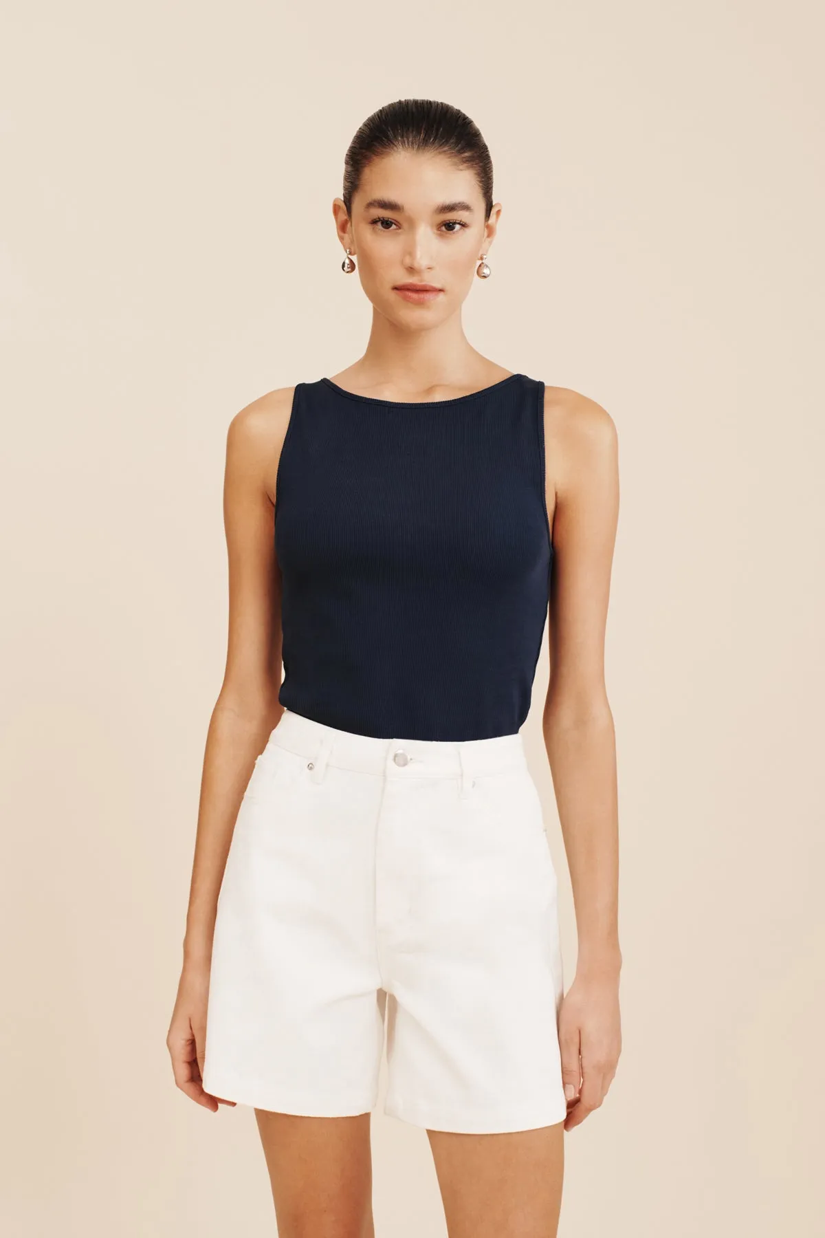 BRODY SHORT - VINTAGE WHITE