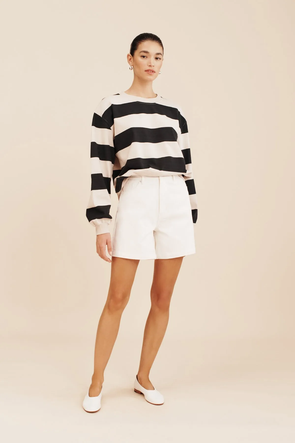 BRODY SHORT - VINTAGE WHITE