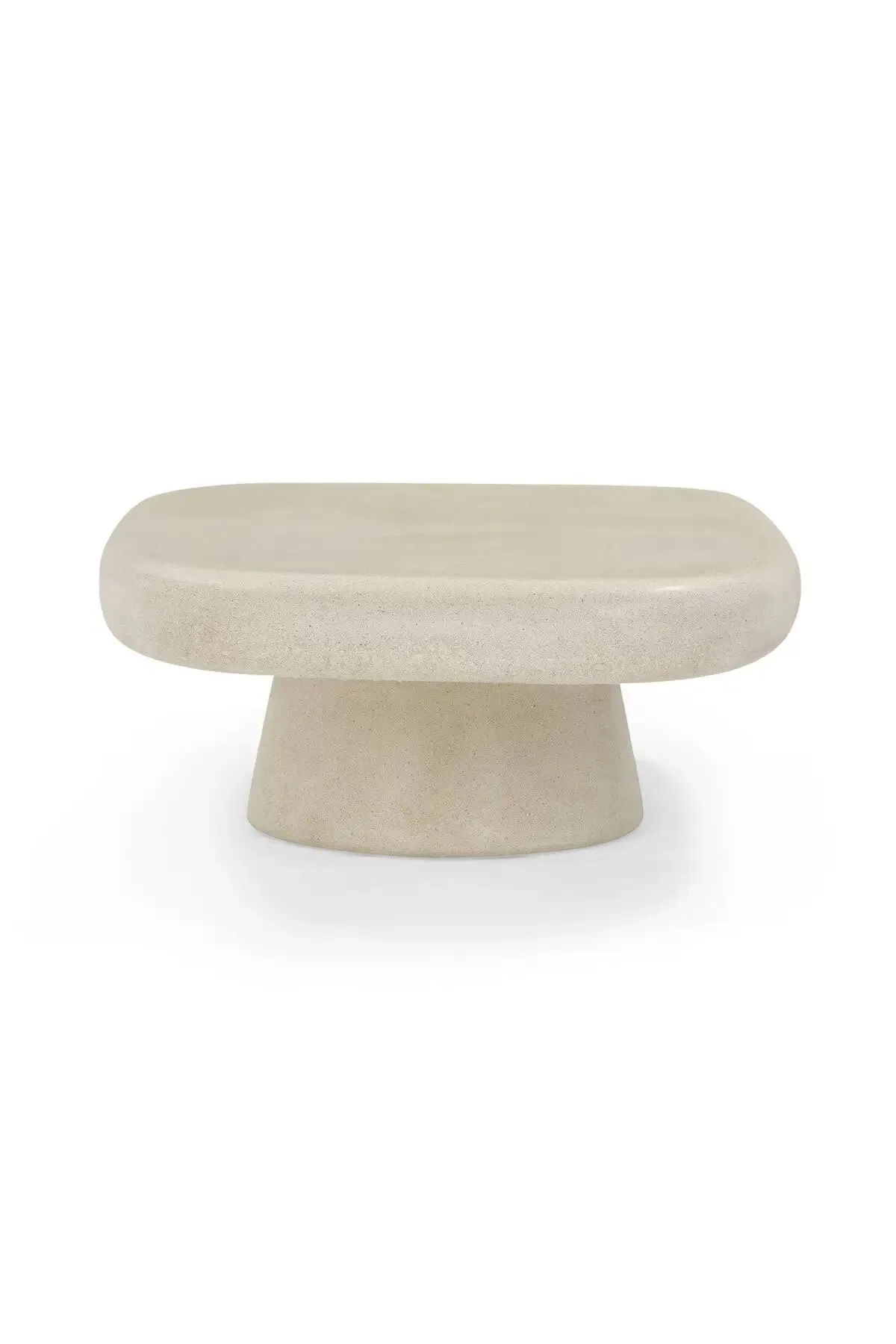 Darial Sandstone Indoor/Outdoor Coffee Table