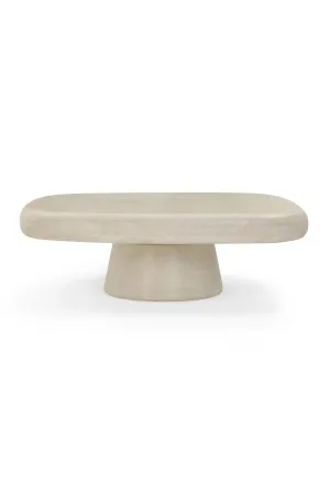 Darial Sandstone Indoor/Outdoor Coffee Table