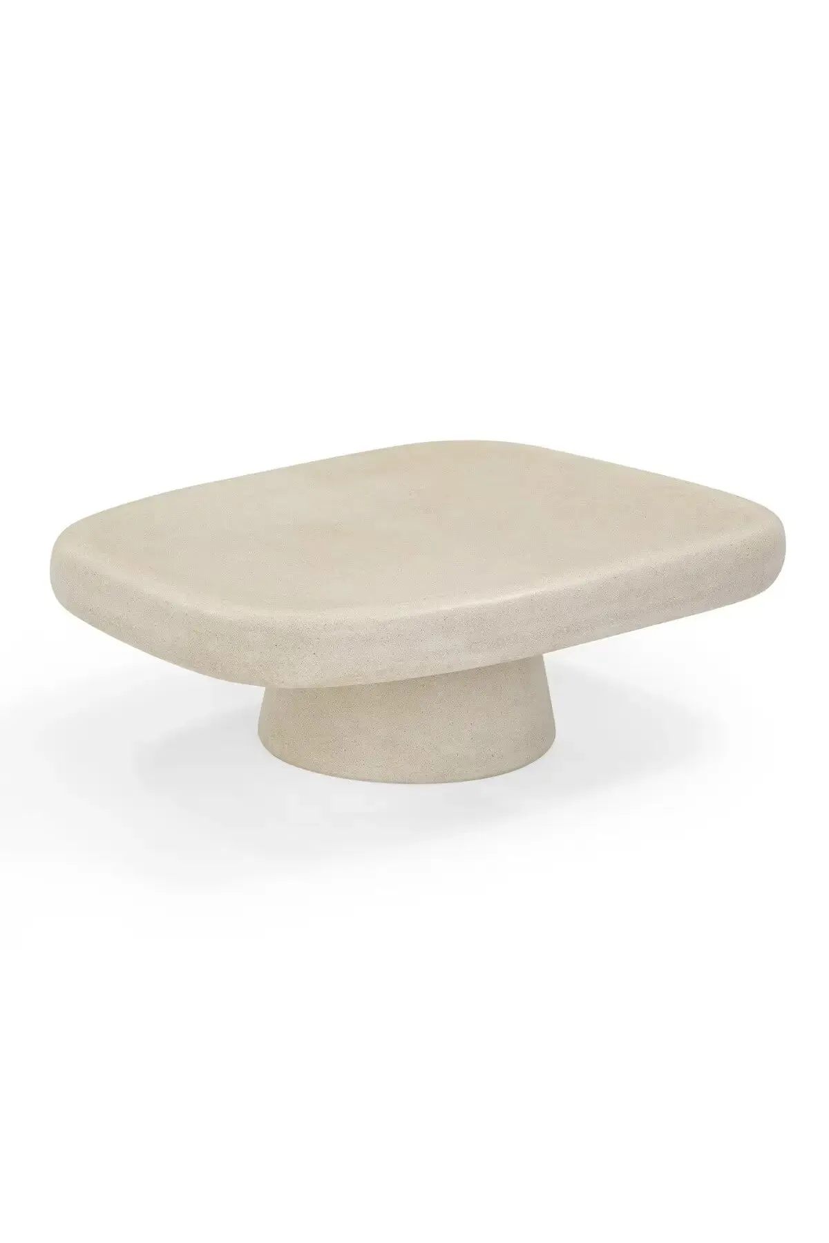 Darial Sandstone Indoor/Outdoor Coffee Table