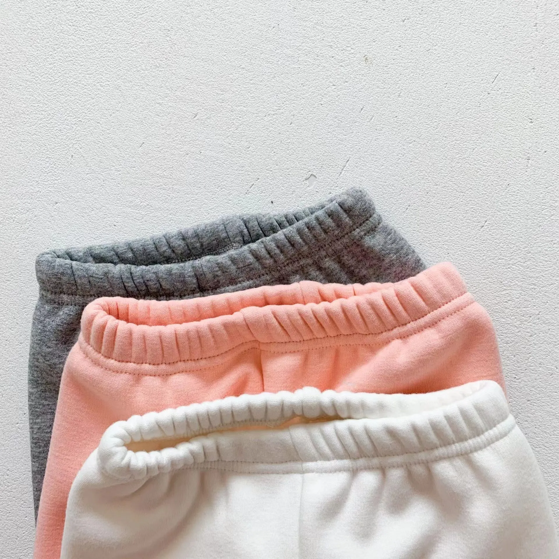 Heart Patch Plush Winter Warm Baby Leggings