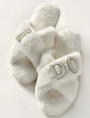 I Do Plush Slippers