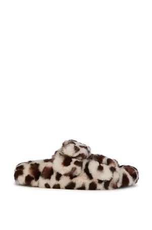 LOVING-LEOPARD COZY SLIPPER