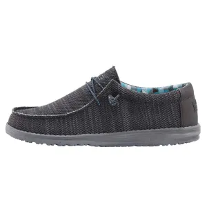 Men's Hey Dude Wally Sox Slip On Loafer in Charcoal