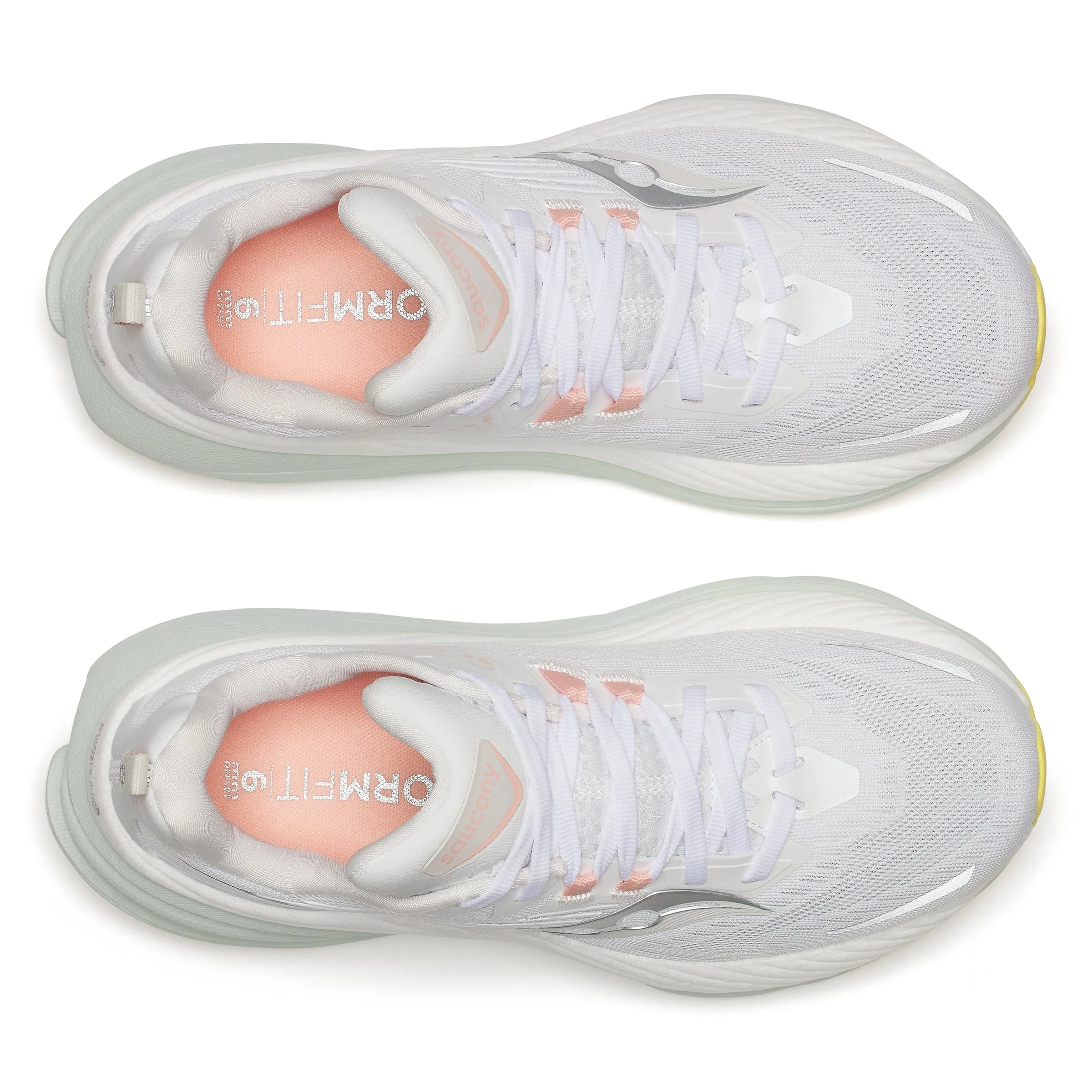 Saucony Hurricane 24 Women's Running Shoes White/Foam AW24