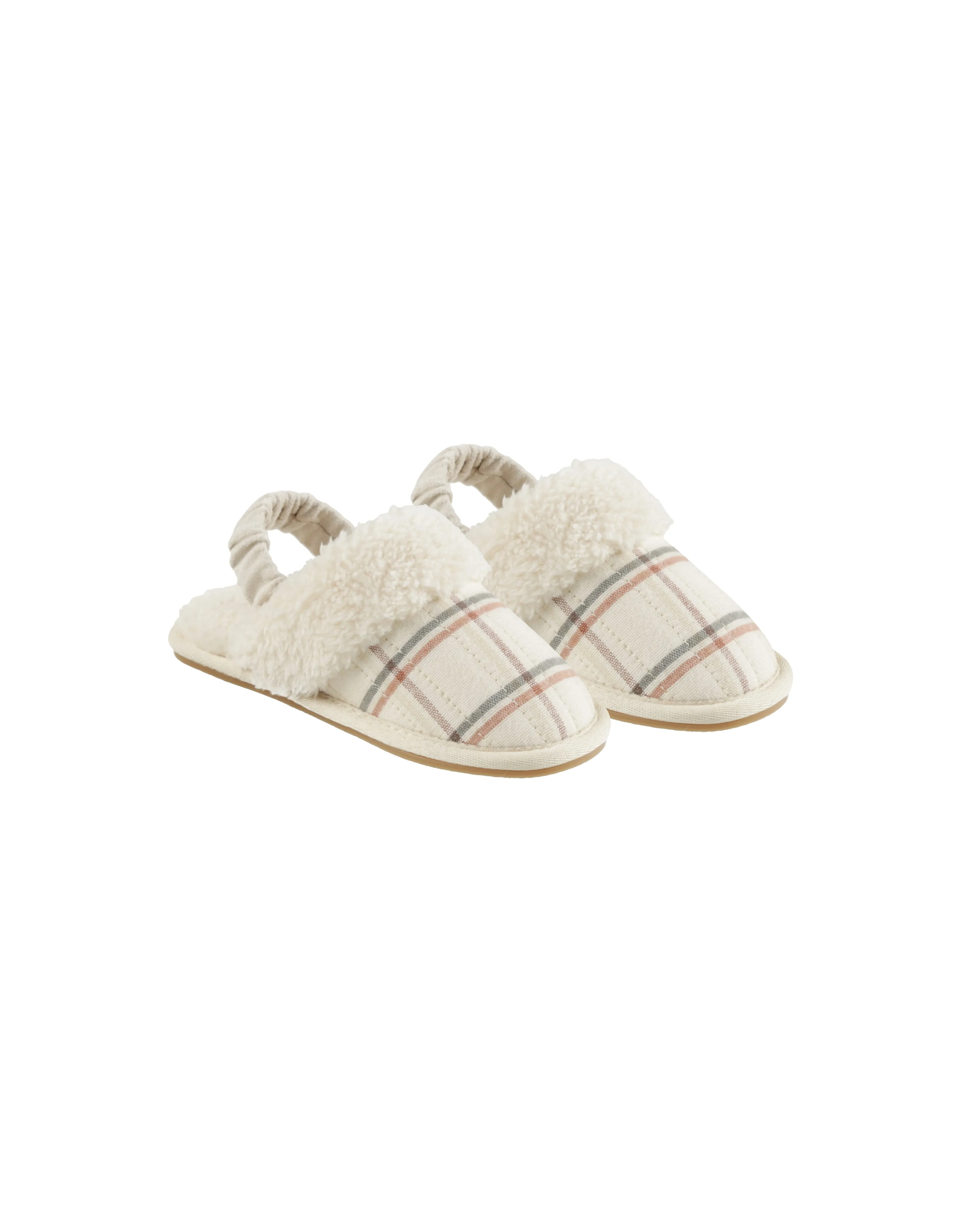 Slippers | Holiday Plaid