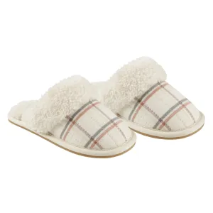Slippers | Holiday Plaid