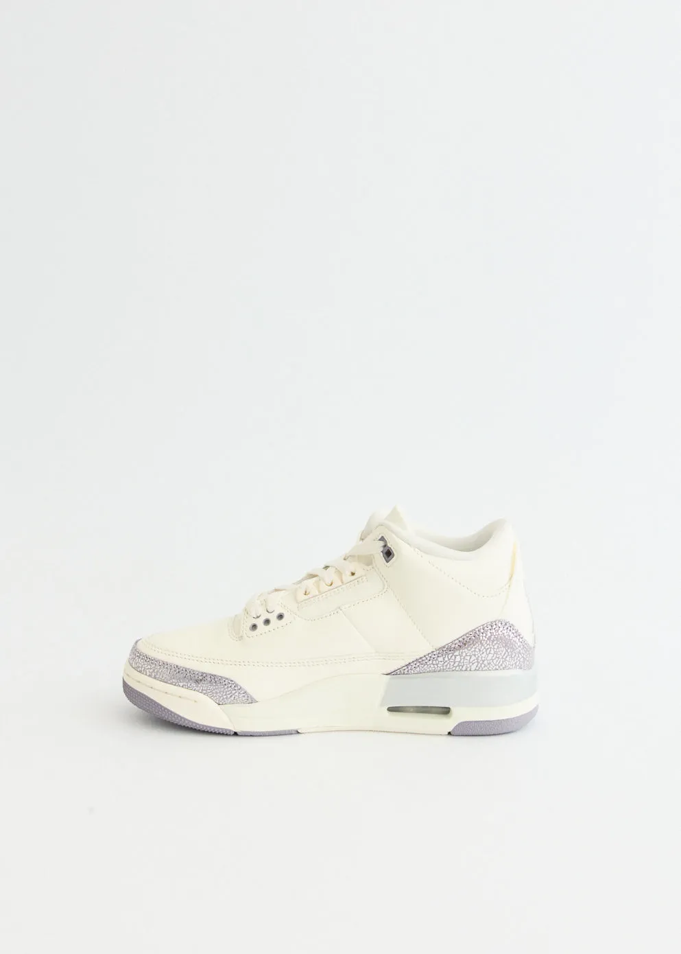 Women's Air Jordan 3 Retro 'Sail Cement Grey' Sneakers