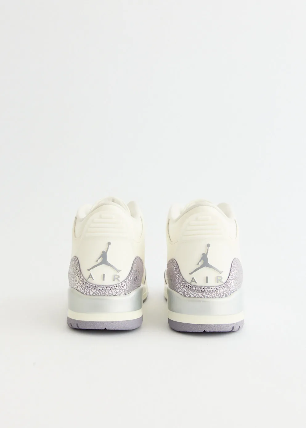 Women's Air Jordan 3 Retro 'Sail Cement Grey' Sneakers