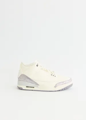 Women's Air Jordan 3 Retro 'Sail Cement Grey' Sneakers